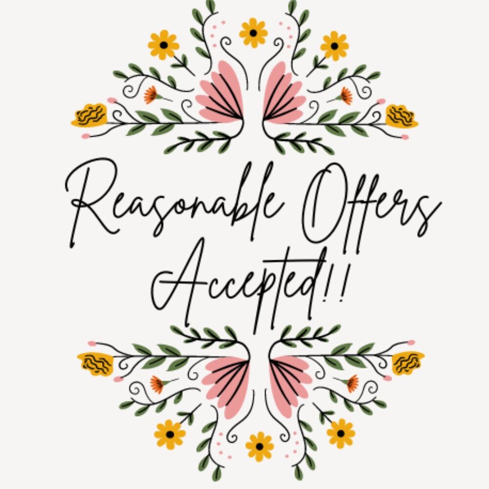 I Accept Most Reasonable Offers!!!